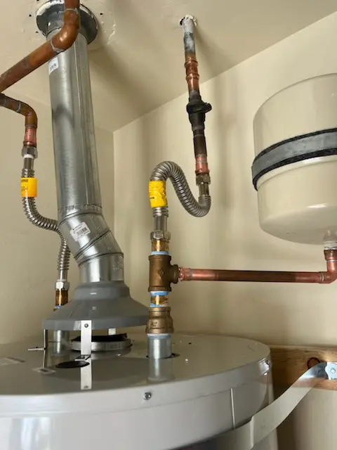 Water heater installation and plumbing repair in The West End