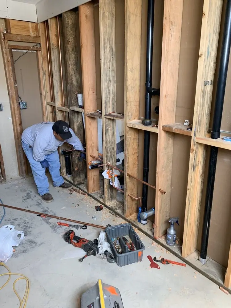 Commercial rough-in plumbing for Gas Line Repair in The West End